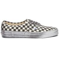 ราคา VANS OG AUTHENTIC LX STRESSED CHECKERBOARD SNEAKERS สินค้ามีประกันแท้ (21471173097)