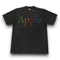 ราคา เสื้อยืดคอฟิต รุ่น Apple สีเฟดดำ สีดำ DTG (26205113506)