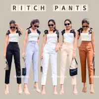 ราคา กางเกงทรงขากระบอกเล็ก 8 ส่วน ? ? ? ? ? ? กางเกงทำงานเอวสูง ผ้ายืดหยุ่นเล็กน้อย ขอบเอวยื่นติดกระดุมข้าง1เม็ดซิปหน้า พร้อมส่ง (17084396314)