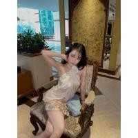 ราคา Mira Topสายเดี่ยวผ้าซาตินผูกคอ (27155667359)
