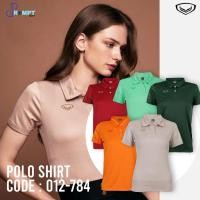 ราคา เสื้อโปโลหญิง แกรนด์สปอร์ต GRAND SPORT รุ่น 012784 สีเรียบ ชุดที่ 2 ของแท้ 100 (23732028891)