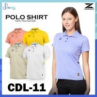 ราคา เสื้อโปโลหญิง CADENZA POLO เสื้อโปโลแขนสั้นคาเดนซ่า รหัส CDL 11 ไซส์ผู้หญิง ชุดที่ 2 ของแท้100 (23049240630)
