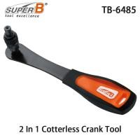 ราคา Super B TB 6485 Original 2 In 1 จักรยาน Cotterless Crank เครื่องมือสําหรับ Shimano Octalink Both ISIS ระบบไดรฟ์จักรยานซ่อมเครื่องมือ (29053247844)