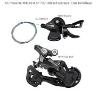 ราคา Shimano Deore M4100 Groupset SL M4100 คันเกียร์ RD M4120 สับจานหลัง MTB Deore 10 Speed SL RD (28853247793)