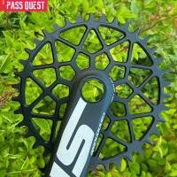 ราคา Pass QUEST 0 มม Offset Direct Mounting Chainring สําหรับ cannondale sl sisl fsa เท้าบวกและลบ กรวดจักรยานเสือภูเขา 12 ความเร็ว 28 52T (28653247789)