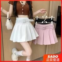 ราคา SADO กระโปรงพลีท เอวสูง ทรงเอ สีชมพู แฟชั่นฤดูใบไม้ผลิ ฤดูร้อน 2024 (25417887111)