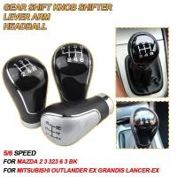 ราคา ใหม่ 5 6 ความเร็วเกียร์ธรรมดาเกียร์ Shift Knob สําหรับ Mazda 2 3 323 6 3 BK 2004 2012 รถ Gearshifter Lever Stick ปากกา POMO Arm Ball Gearknob (28555410211)