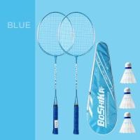 ราคา แพ็ค 2 ไม้ ไม้แบดมินตัน อย่างดี ฟรีลูกแบด 3 ลูก racket badminton set (18144584250)