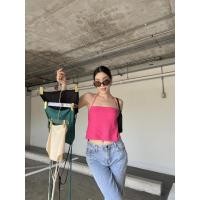 ราคา mommola crop สายเดี่ยวคล้องคอ ผูกหลัง สายฝอ (15296221680)