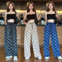 ราคา กางเกงลายตาราง สวยหรู ไฮโซ ขายาวเอวยืดลายใหม่สุดปังใส่สบาย ใช้งานเชือกได้จริง ลายสก๊อต ผ้านุ่ม มีให้เลือกหลายสี K9179 (24773666593)