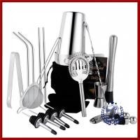 ราคา 304 Stainless Steel Shocker Cup Bartender Set ค็อกเทลชุดบาร์เทนเดอร์เครื่องมือบาร์ชุดบาร์เทนเดอร์ (29855665108)