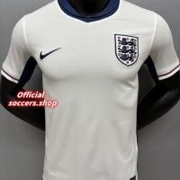 ราคา คุณภาพสูงและแฟนๆ 24 25 Home England ทีมชาติเสื้อฟุตบอลยุโรปถ้วย Home Football JERSEY S 2XL (28153671959)