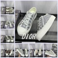 ราคา 2024 NewDIOR รองเท้ากีฬาผู้หญิง Lace Casual สามมิติ Lambskin แฟชั่นรองเท้าผู้หญิง 10BR (29805659502)