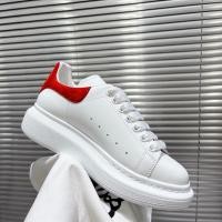 ราคา 2024新款alexander McQueen รองเท้าผ้าใบสีแดง Suede Tail ผู้หญิงและผู้หญิง Universal คลาสสิกทนทาน Soft Cowhide รองเท้าแฟชั่นผู้หญิง 66YC (29805659300)
