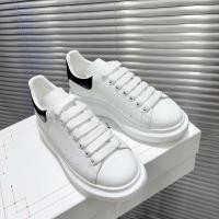 ราคา ALEXANDER MCQUEEN ขายร้อนAlexander Mcqueen Unisex หนังสีดําหางรองเท้าผ้าใบคลาสสิกอเนกประสงค์ Anti Fouling ริ้วรอย Soft Cowhide แฟชั่นรองเท้าผู้ชาย VVDY (29705659429)