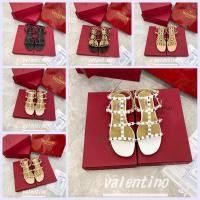 ราคา Valentinoรองเท้าแตะผู้หญิงflatclassicrivetcolorsแฟชั่นลําลองรองเท้าผู้หญิง (29000508231)