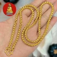 ราคา ยูสร้อยพระ สร้อยห้อยพระ สแตนเลสทองเลเซอร์ 22k ห้อยพระ1 3 5 9 11 ห่วง ไม่ลอก ไม่ดำ ผู้ชาย (25621444204)