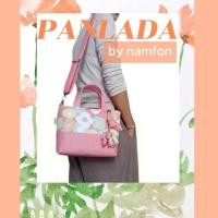 ราคา กระเป๋าผ้าแฮนด์เมดแบบถือ สะพาย ขนาดเล็ก มีสายสะพาย แถมฟรี กระเป๋าใบเล็ก พวงกุญแจดอกทิวลิป (26153483259)