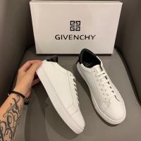 ราคา Givenchy รองเท้าผ้าใบแบบผูกเชือกรุ่นคู่หนังแกะสีดําหนังวัวสีขาวแฟชั่นรองเท้าลําลองแบน XQ58 (29955662332)