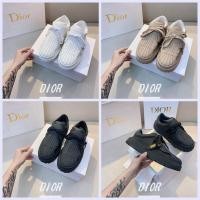 ราคา ดิออร์ รองเท้ากีฬาผู้หญิงหัวเปลือกหอยแบนเพิ่มแฟชั่นรองเท้าผู้หญิง35 40 เอฟเค (29955662251)