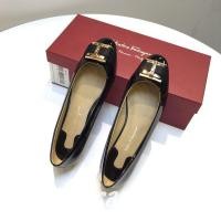 ราคา Ferragamo ผู้หญิงรองเท้าแบน Nude สีฟ้า สีดํา สีแดงนําเข้าสิทธิบัตรหนังหนังลูกวัวแฟชั่นผู้หญิงรองเท้า 34 41 FG9D (26455659369)