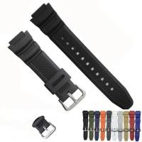 ราคา สายนาฬิกาข้อมือซิลิโคน 18 มม สําหรับ Casio AE 1000w AQ S810W SGW 400H SGW 300H (24575268883)