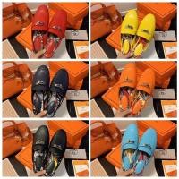 ราคา 2024 ใหม่ HERMES สไตล์ร้อนหกเป็นตัวเลือกครึ่ง Dragged แฟชั่นทุกวันลื่น Joker หดตัว Elegant สบาย DB8Q (29255662415)