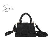 ราคา Louiswiss PU Leather Women s Handbag Casual Crossbody Bag Mini Flap (26451098821)