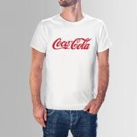 ราคา เสื้อยืด Coca Cola Coke โคคาโคล่า โค้ก ผ้า PREMIUM COTTON 100 COMB 30 สีขาว สีดำ (10107237563)