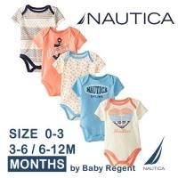 ราคา บอดี้สูท Nautica Bodysuits แพ็ค 5 ตัว 0 3 3 6M แท้นำเข้าจาก USA bodysuit (1301184231)