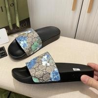 ราคา 2024新款gucci รองเท้าแตะรุ่นคู่แบน Double G ลายดอกไม้ของแท้หนัง Outsole สบายรองเท้าแตะชายหาดสันทนาการนุ่ม TSCA (27955658832)