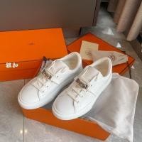 ราคา HERMES 2024新款hermesกีฬารองเท้าคู่รุ่นkellyหัวเข็มขัดรองเท้าสีขาวเงินหัวเข็มขัดสีขาวcowhideบนสบายแฟชั่นnobleรองเท้าผู้หญิงpdui (27955658778)