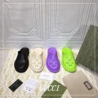 ราคา GUCCI กุชชี่ รองเท้าแตะผู้หญิงคู่รองเท้าหลุมแฟชั่นกลางแจ้งบ้านรองเท้าผู้หญิง35 44 ไอโอเอส (29355661832)