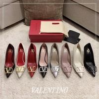 ราคา Valentino รองเท้าส้นสูงผู้หญิง 7 5 ซม New French Stiletto Pointed รองเท้าแฟชั่นผู้หญิง AQHA (27555658764)