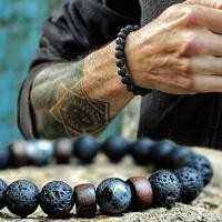 ราคา หินลาวาสร ้ อยข ้ อมือผู ้ ชายธรรมชาติ Moonstone ลูกปัดทิเบตพระพุทธรูปสร ้ อยข ้ อมือ Chakra Diffuser สร ้ อยข ้ อมือผู ้ ชายเครื ่ องประดับของขวัญ Drop Shipping (24427011928)