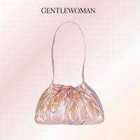 ราคา GENTLEWOMAN DUMPLING BAG LYCHEE MARTINI กระเป๋า สีชมพูtote bag กระเป๋าผ้า ผู้หญ crossbody bag กระเป๋าเกี๊ยว (29954963478)