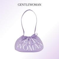 ราคา GENTLEWOMAN DUMPLING BAG PURPLE PLUMกระเป๋าผ้า ผู้หญ crossbody bag กระเป๋าเกี๊ยว กระเป๋า tote bag (28955033181)