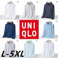 ราคา UNIQLO AIRism เสื้อโค้ทแจ็กเก็ต กันลม มีฮู้ด แฟชั่นฤดูร้อน สําหรับชาย Upf50 2024 (29405814188)