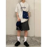 ราคา NAUTICA Simple Striped round Neck Short SleeveTT shirt Fashion (27105761090)