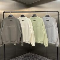 ราคา Fog FEAR OF GOD ESSENTIALS เสื้อสเวตเตอร์คอกลมคุณภาพสูงด้านหลังซิลิโคนโลโก้ตัวอักษรคู่เสื้อหลวม (29704968356)