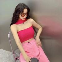 ราคา เกาะอกคล้องคอ ไหมพรมผ้าร่อง เซ็กซี่โชว์หลัง ยืดได้เยอะ จิ๋วแต่แจ๋ว เซ็กซี่และมีเสน่ห์ (18737847033)