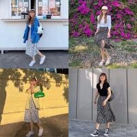 ราคา พร้อมส่ง กระโปรงแฟชั่น กระโปรงผ้าชีฟองลายเสือ งาน ลายใส่ถ่ายรูปสวย เนื้อผ้าใส่สบาย size S XL (21658555261)