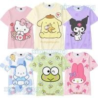 ราคา เสื้อ Pompom Purin เสื้อ Kuromi Pochacco Kerppi Cinnamoroll เสื้อเมโลดี้ (26903081630)