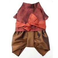 ราคา ชุดไทยโจงกระเบนน้องหมา สีแดง (1394183284)
