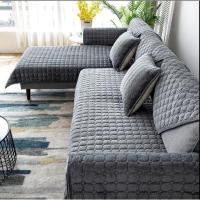 ราคา เบาะรองนั่งโซฟา ผ้าหนัง กันลื่น แบบเรียบง่าย สไตล์โมเดิร์น สําหรับทุกฤดู (13967407366)