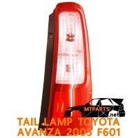 ราคา ไฟท้าย REAR LAMP TOYOTA AVANZA 2006 2008 F601 อแวนซ่า ขวา ของแท้ 113930 R (9236066913)