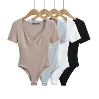 ราคา ชุดเดรสแขนสั้นคอวีลึกเซ็กซี่แบบอเมริกันสำหรับผู้หญิง piv2 (28405776955)