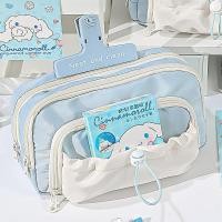 ราคา กระเป๋าเครื่องเขียน กระเป๋าดินสอ ขนาดใหญ่ จุของได้เยอะ สไตล์มินิมอล สําหรับนักเรียน (25470031262)