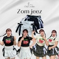 ราคา W0319 Zom Jeez น้องส้มจี้ด กระโปรงแต่งโบว์ เอวสูงเก็บพุง สาวอวบต้องมีน้า (28755813383)