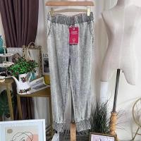 ราคา vero moda กางเกงสไตส์ทรงวอม แต่เป็นผ้านิ่มใส่สบาย ดีไซน์สีคล้ายงาน ยีนส์ ฟอก ยีนส์ผ้านิ่ม (21380837211)